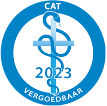 CAT–Vergoedbaar AGB 90112509. Lees vooraf de zorgpolis vooraarden over    vergoeding uit de aanvullende zorgverzekering.
